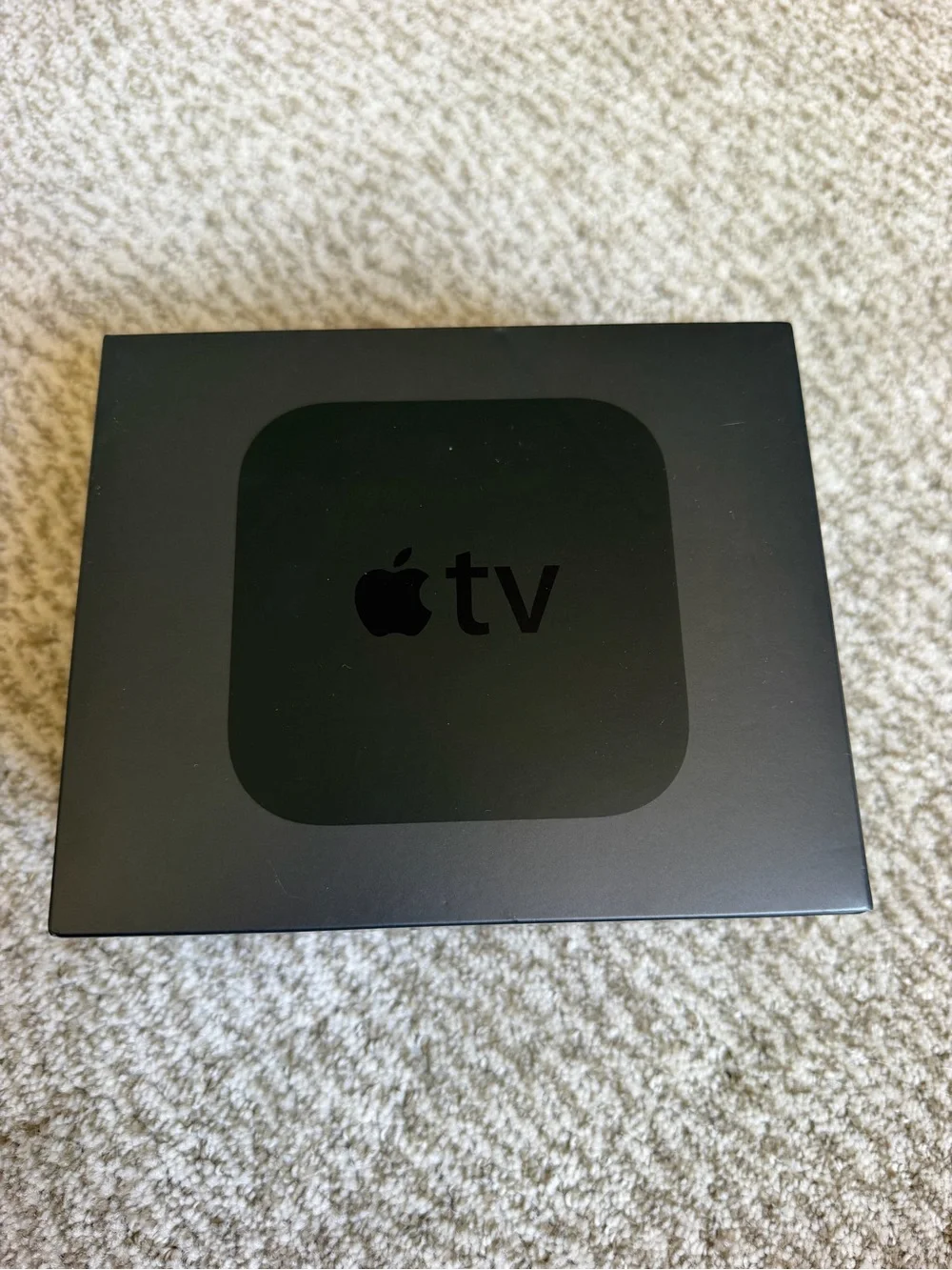 Apple TV in Black with Siri Remote